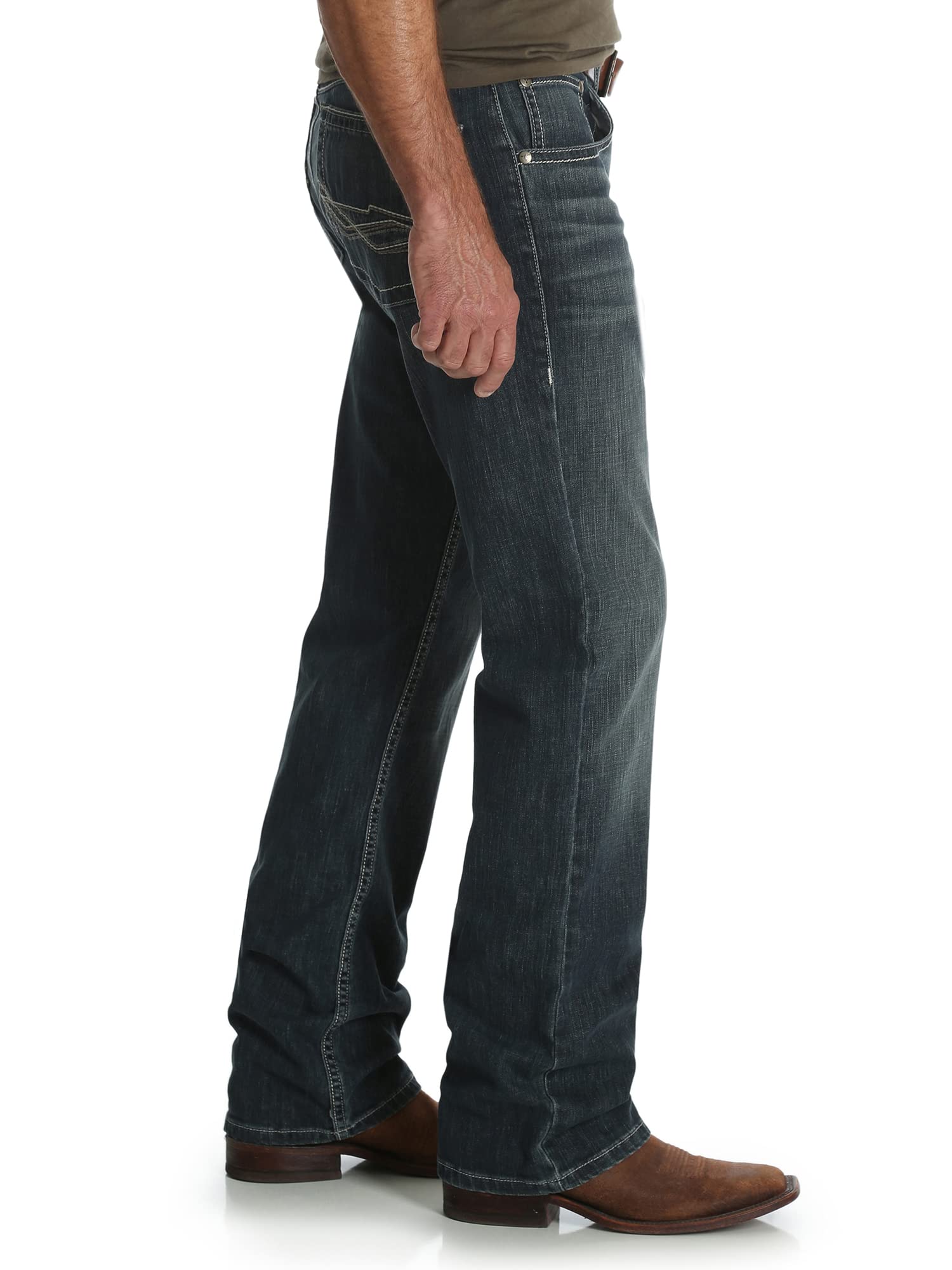 Wrangler Men's 20X No. 42 Vintage Boot Cut Jean stretch