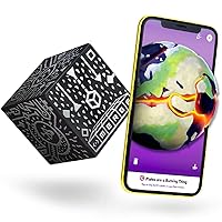 Cube - Augmented & Virtual Reality Science & STEM Toy - Educational Tool - Hands-on Digital Teaching Aids - Science Simulations - Home School, Remote & in Classroom Learning - iOS & Android