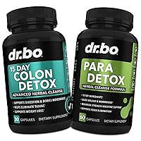 Colon Cleanser para Detox Guard - 15 Day Intestinal Cleanse Pills & Probiotic for Humans - Fast Natural Laxative for Constipation Relief - Bowel Movement Supplements for Stomach Bloating, Gut Support