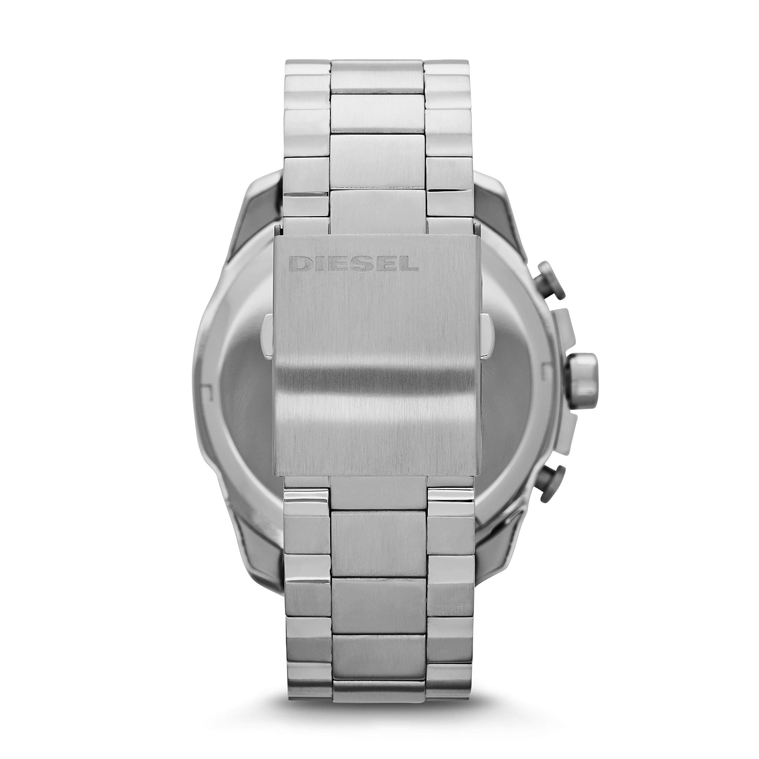 Diesel Mega Chief Stainless Steel Men's Watch with Analog or Digital Movement