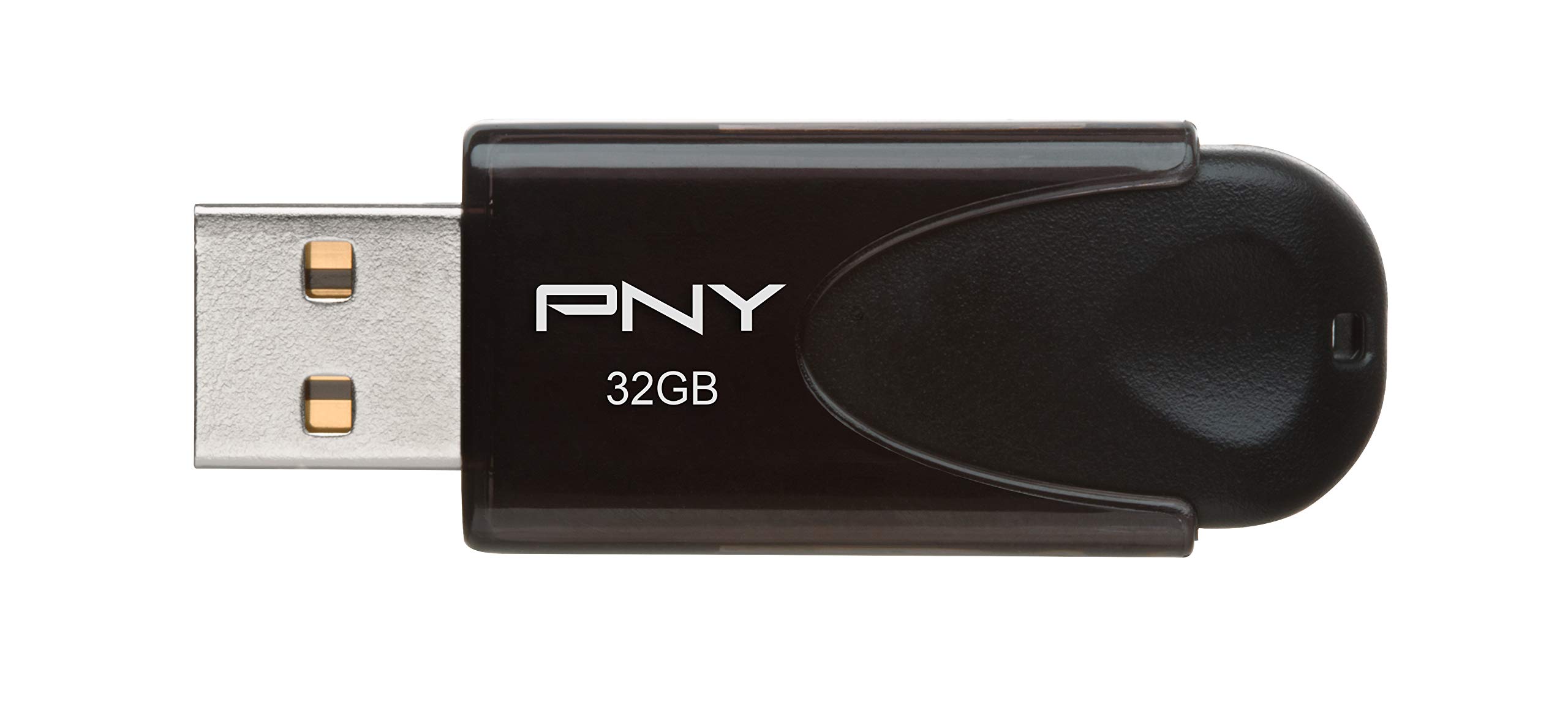 PNY 32GB Attaché 4 USB 2.0 Flash Drive, Black