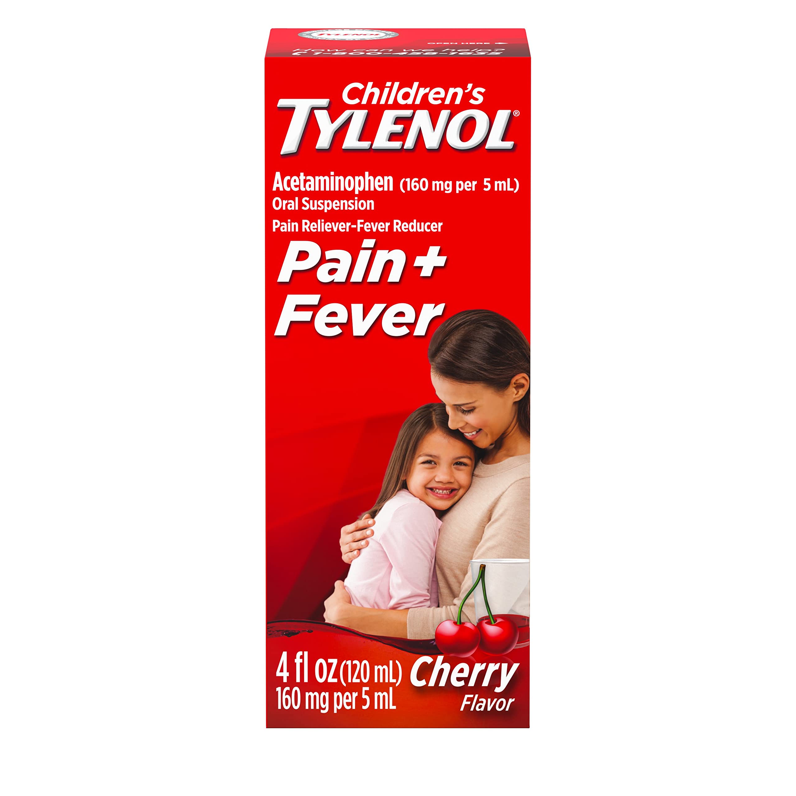 Tylenol Children's Oral Suspension, Cherry, 4 Fl. Oz