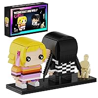 Wednesday and Enid Wolf Girl Figure Building Sets with Little Things,Famous Tv Toys Birthday Gifts for Girls Friends Party 6+(305pcs)
