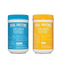 Collagen Peptides Powder Unflavored 9.33 OZ+11.5 oz Vanilla