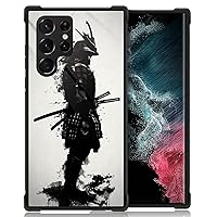 CARLOCA Compatible with Samsung Galaxy S23 Ultra Case,Japanese Samurai Samsung Galaxy S23 Ultra Cases for Girls Women,Fashion Graphic Design Shockproof Anti-Scratch Drop Protection Case