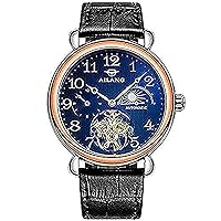 AILANG Luxury Men Vintage Watches Top Brand Mechanical Tourbillon Watch Men Fashion Male Clock Men Waterproof 30M Clock -472