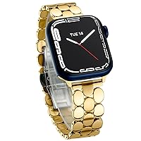 Designer Bands Compatible with Apple Watch 41mm 40mm 38mm 42mm 44mm 45mm for Women, Compatible with Apple Watch Series 9,8,7, 6,SE,5,4,3,2,1 for iWatch Bands