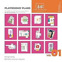 MK Kids Interiors - Awesome Playroom Layouts - Volume 1 (MK Kids Interiors - The Mastermind of Floor Plans for Kids Spaces)