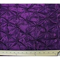 FABRIC EMPIRE 6oz Premium Taffeta Fabric: Fancy Diamond Layout Pattern Craft Structured Beauty with 48