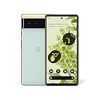 Pixel 6 – 5G Android Phone - Unlocked Smartphone with Wide and Ultrawide Lens - 128GB - Sorta Seafoam