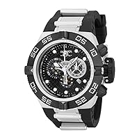 Invicta Men's 6564 Subaqua Noma IV Stainless Steel Watch With Black Polyurethane Band