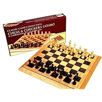 Folding Wood Chess & Checkers Set, 15