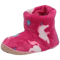 Hatley Girl's Fuzzy Fleece Slippers