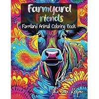 Farmyard Friends: Farmland Animal Coloring Book (The Great Outdoors Coloring Collection)