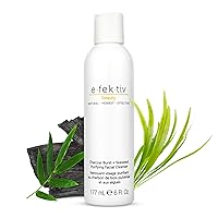 Charcoal Burst Plus Seaweed Purifying Facial Cleanser - Gently Cleanses Pores - Clarifying Face Wash - Vegan - Sulfate Free - Clean Formula – Unisex - 6 oz