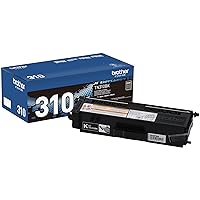 Brother Genuine TN310BK Color Laser Black Toner Cartridge