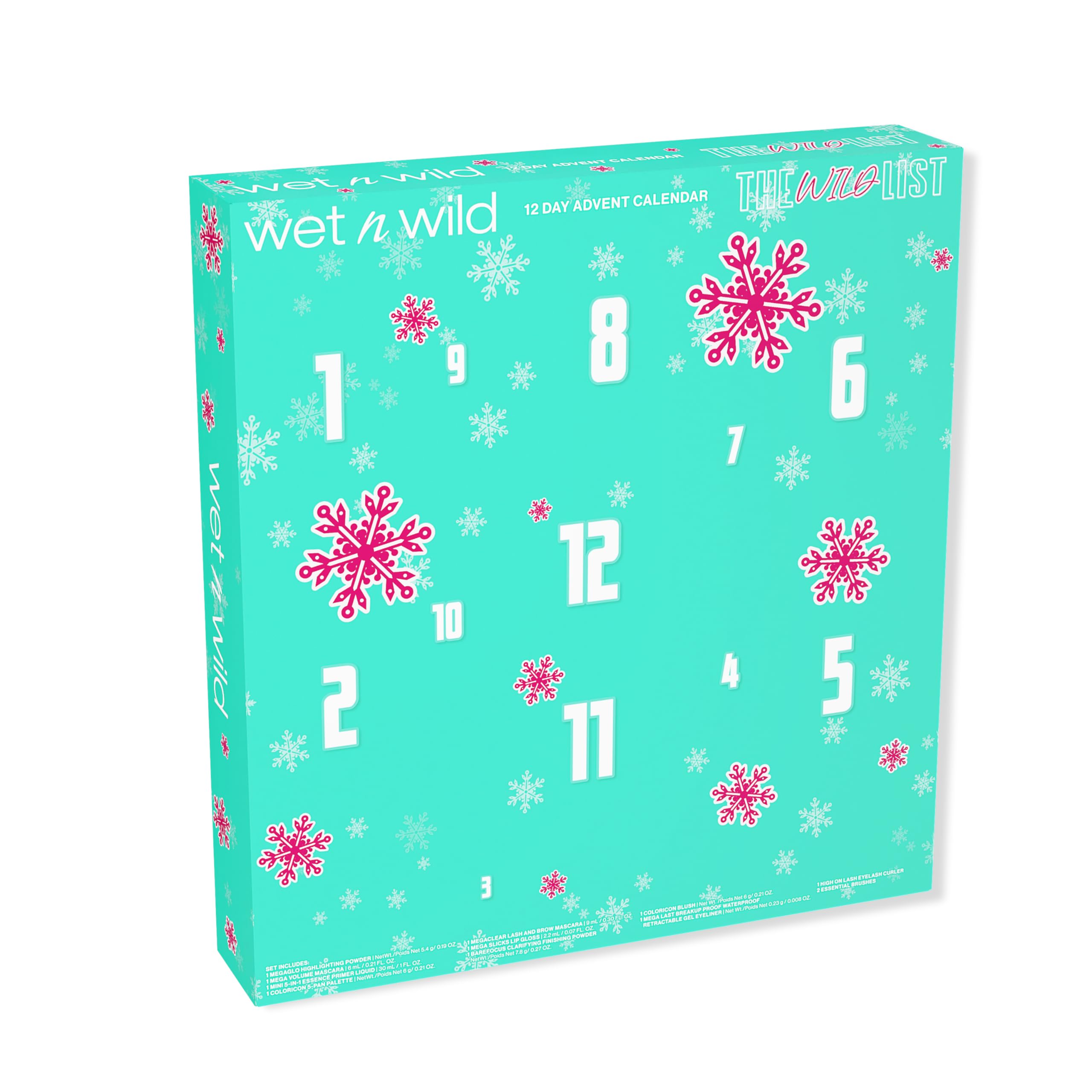 wet n wild The Wild List Advent Calendar