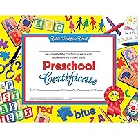 Hayes Preschool Certificate, 8.5