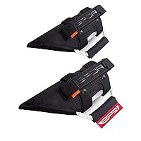GP Grip PRO Jeep Grab Handles, Aluminum Metal Roll Bar Grip for Jeep Wrangler 4xe, JL, JT, JK, Sport, Sahara, Rubicon and Gladiator 4DR/2DR 2007-2023, Patented Jeep Accessories, 2-Pack, White