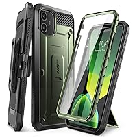 SupCase Unicorn Beetle Pro Series Case Designed for iPhone 11 6.1 Inch (2019 Release), Built-in Screen Protector Full-Body Rugged Holster Case (Green)