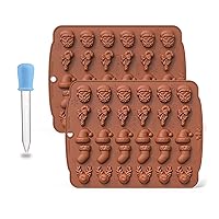 Set Of 3 Silicone Mousse Moulds Christmas Theme Silicone Material Molds Chocolate Mold Baking Accessories For Baking Christmas Fondant Molds Silicone