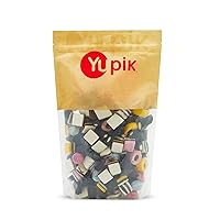 Yupik Licorice Allsorts With Natural Flavors, Classic Candy, 2.2 lb