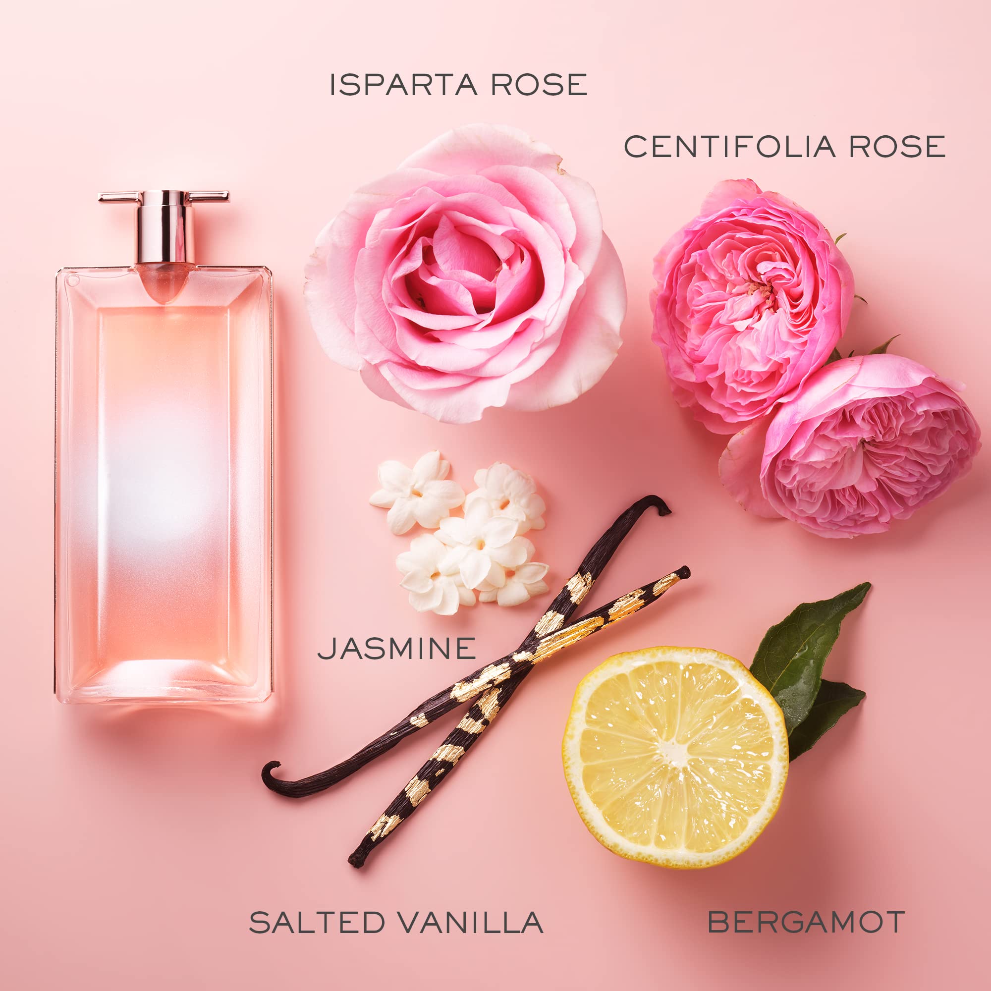 Lancôme​ Idôle Aura Eau de Parfum - Floral Women's Perfume - With Salted Vanilla, Jasmine & Bergamot - Long Lasting Fragrance