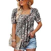 BETTE BOUTIK plus size clothes for women summer puff sleeve dress for women trendy summer Bright Pink X-Large