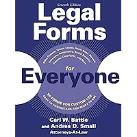 Legal Forms for Everyone: Wills, Probate, Trusts, Leases, Home Sales, Divorce, Contracts, Bankruptcy, Social Security, Patents, Copyrights, and More Legal Forms for Everyone: Wills, Probate, Trusts, Leases, Home Sales, Divorce, Contracts, Bankruptcy, Social Security, Patents, Copyrights, and More Paperback Kindle