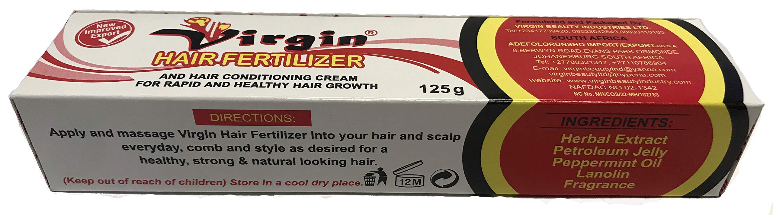 virgin hair fertilizer now wears a new name (2 pc pack), 125g