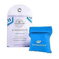 SANDSCREEN Sand Removal Bag | Talc-Free and Reef Friendly | Fresh, Clean and Sand Free | Great for The Whole Family!(Pack of 1)