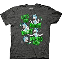 Ripple Junction Rick and Morty Riggity Riggity Wrecked Adult T-Shirt