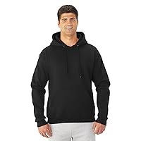 Men's Super Sweats Fleece Hooded Pullover Sweatshirt