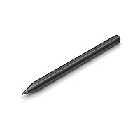HP Rechargeable MPP 2.0 Tilt Pen for Touch Screen Devices • Customizable and Compact Design with Magnetic Barrel • 1-Year Limited Warranty • Black (3J122AA)