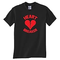Heart Breaker Black T Shirt