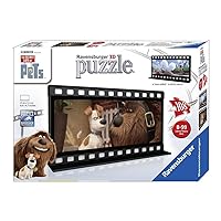 Ravensburger The Secret Life of Pets Filmstrip 1 Two Sided Puzzle 108 Piece Jigsaw Puzzle for Kids – Every Piece is Unique, Pieces Fit Together Perfectly
