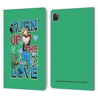 Officially Licensed Just Dance Drop The Beat Artwork Compositions Leather Book Wallet Case Cover Compatible with Apple iPad Pro 11 2020/2021 / 2022