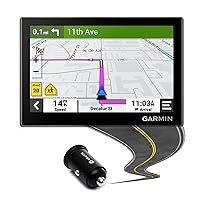 Garmin Drive 53 GPS Navigator with GPS Navigator Accessory Bundle (2 Items)