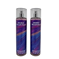 Bath and Body Works Secret Wonderland Fine Fragrance Mists Pack Of 2 8 oz. Bottles (Secret Wonderland) Bath and Body Works Secret Wonderland Fine Fragrance Mists Pack Of 2 8 oz. Bottles (Secret Wonderland)