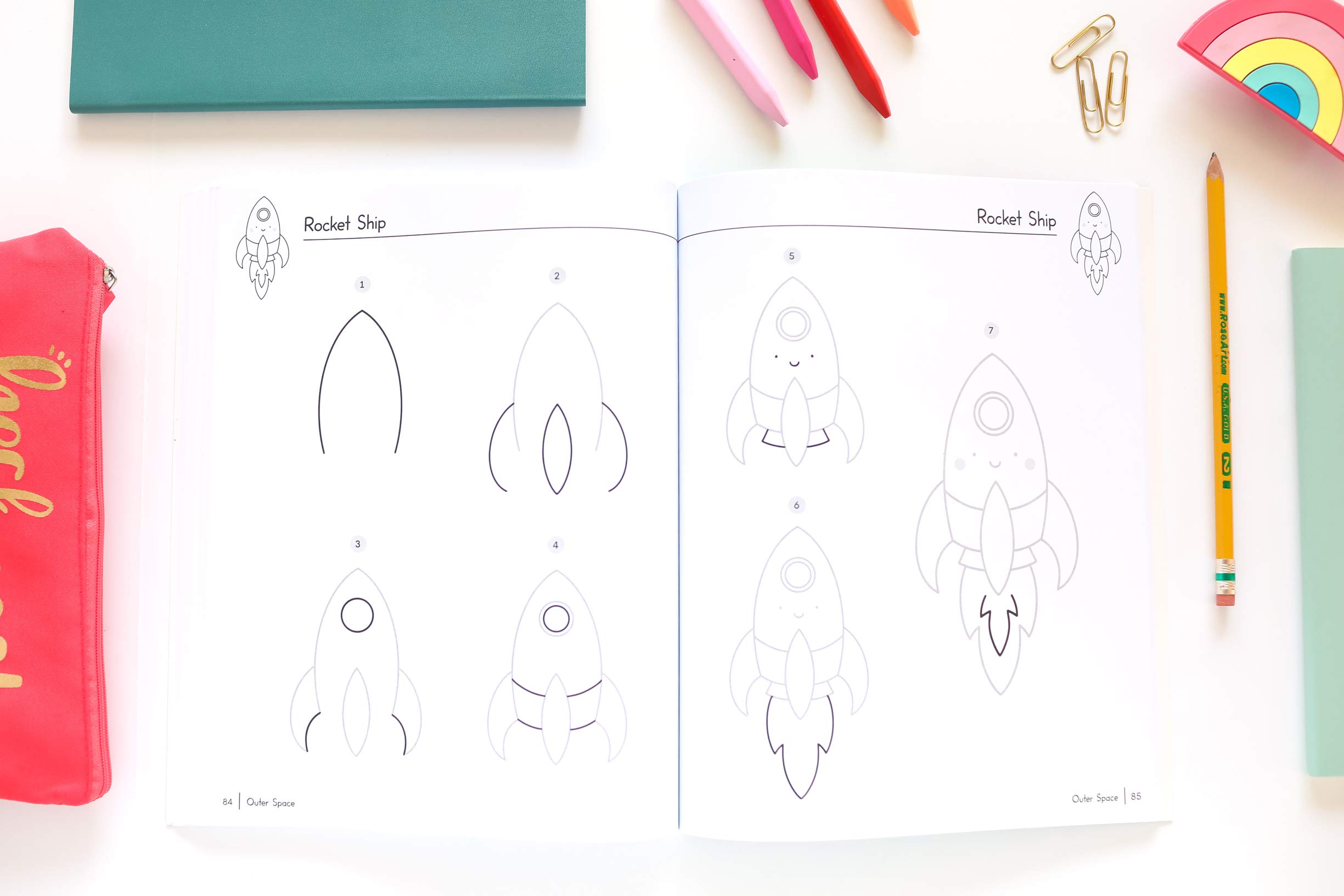 The How to Draw Book for Kids: A Simple Step-by-Step Guide to Drawing Cute and Silly Things