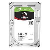 Seagate IronWolf 6TB NAS Internal Hard Drive HDD – CMR 3.5 Inch SATA 6Gb/s 5600 RPM 256MB Cache for RAID Network Attached Storage – Frustration Free Packaging (ST6000VN001)
