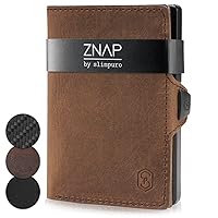 ZNAP Minimalist Wallet for Men & Woman | Credit Card Holder | Slim Wallet for Men | Front Pocket Wallets for Men | Slim Wallets For Men | Up to 8 Cards