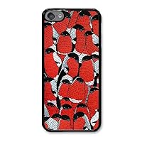 Personalize iPod Touch 6 Cases - Art Bird Repeats Hard Plastic Phone Cell Case for iPod Touch 6