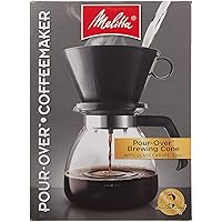 Melitta 640616 Coffee Maker, 52 oz, Glass Carafe
