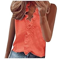 Womens Spring Tops, Fashions Women Temperament Button V-Neck Sleeve Blouse Casual Shirt
