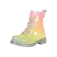 Western Chief Kids Girl's Combat PVC Boot (Toddler/Little Kid)
