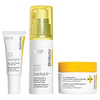 StriVectin Tighten & Lift Trio 3 Piece Kit for Face, Eyes and Neck, with Collagen & Peptides to Improve Fine Lines & Skin Elasticity