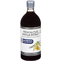 McCormick Culinary Vanilla Extract, 32 fl oz - One 32 Fluid Ounce Container of Gluten Free and Non-GMO Pure Vanilla Extract Made From Premium Vanilla Beans Perfect for Chefs & Home Bakers