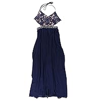 Womens Embellished Gown Dress