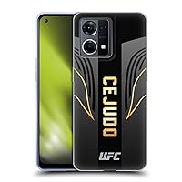 Head Case Designs Officially Licensed UFC Fighter Kit Henry Cejudo Soft Gel Case Compatible with Oppo Reno8 4G
